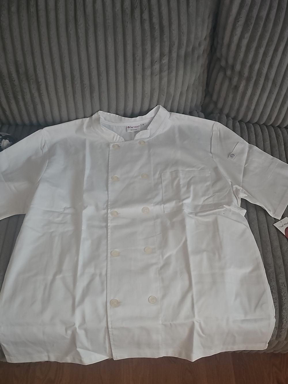Chef Jacket Short Sleeve White - Chef Works